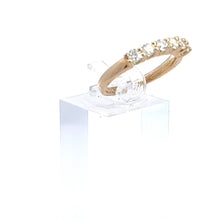 Load image into Gallery viewer, 14kt Yellow  Gold Diamond Anniversary Ring
