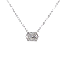 Load image into Gallery viewer, 14kt White Gold Diamond Pendant
