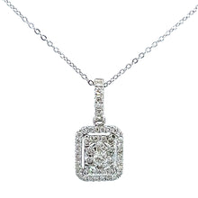 Load image into Gallery viewer, 14kt White Gold  Diamond Pendant
