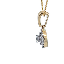 Load image into Gallery viewer, 14kt Yellow Gold  Diamond Pendant
