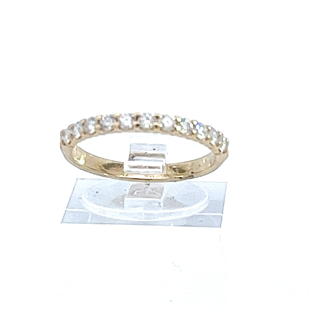 14kt Yellow  Gold Diamond Anniversary Ring