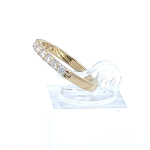 14kt Yellow  Gold Diamond Anniversary Ring