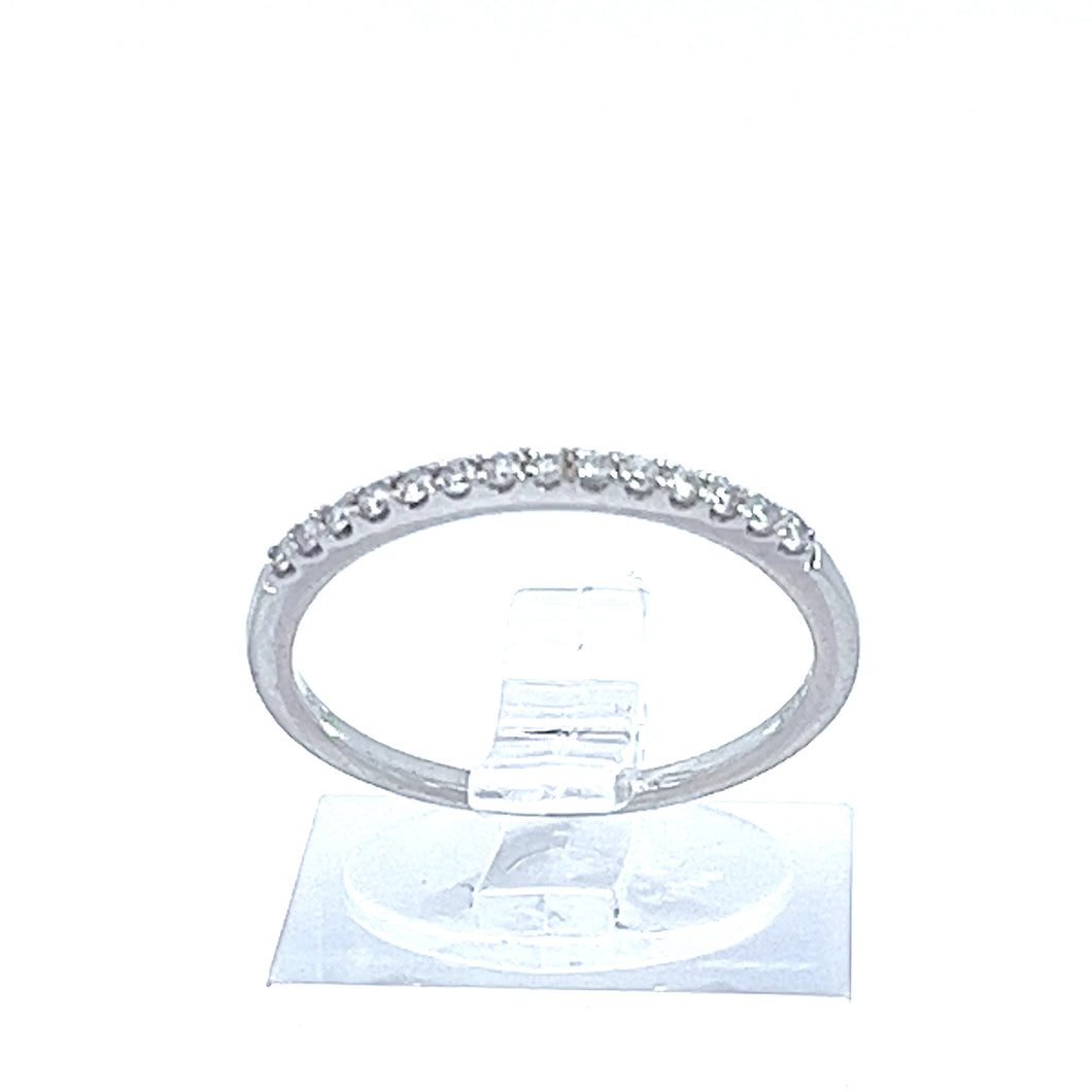 14kt White Gold Diamond Anniversary Ring