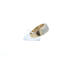 Load image into Gallery viewer, Men&#39;s 14kt Yellow Gold and Diamond Wedding Band
