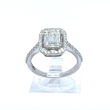 Load image into Gallery viewer, 18kt  White Gold Fashion Diamond Ring
