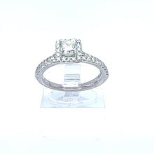 Load image into Gallery viewer, 14kt White Gold Diamond and Engagement Ring with Wedding Band

