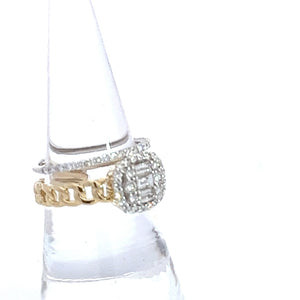 14kt Yellow Gold Fashion Diamond Ring