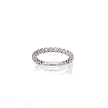 Load image into Gallery viewer, 14kt White Gold Diamond Anniversary Ring
