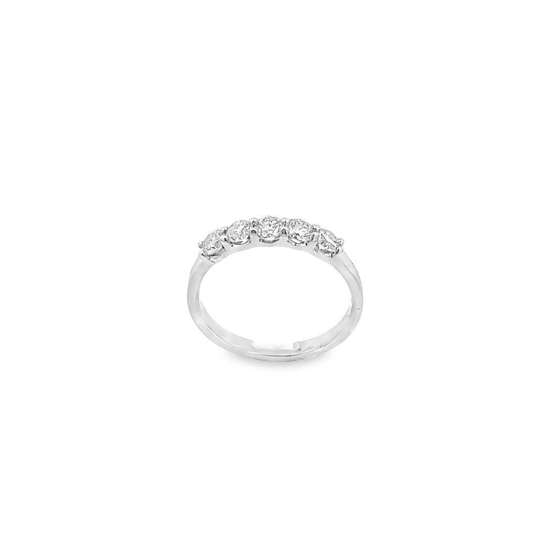 14kt White Gold Diamond Anniversary Ring