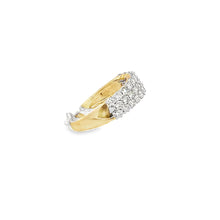 Load image into Gallery viewer, 14kt  Yellow Gold Diamond Anniversary Ring
