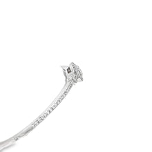 Load image into Gallery viewer, 18kt White Gold Diamond Bangle Bracelet
