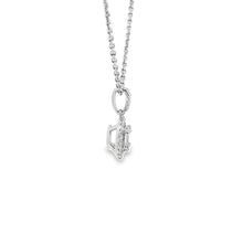 Load image into Gallery viewer, 14kt White Gold Diamond Pendant
