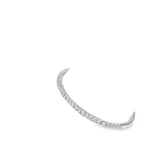 Load image into Gallery viewer, 14kt White Gold Diamond Flex Bangle Bracelet
