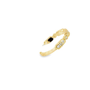 14kt  Yellow Gold Diamond Anniversary Ring