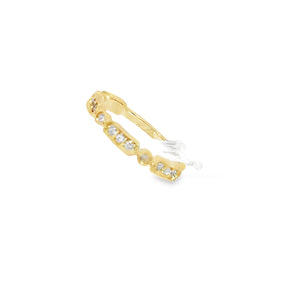 14kt  Yellow Gold Diamond Anniversary Ring