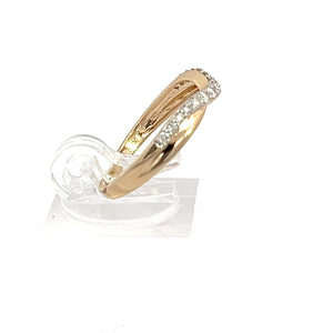 14kt  Yellow Gold Diamond Anniversary Ring