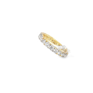 14kt  Yellow Gold Diamond Anniversary Ring