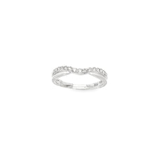 Load image into Gallery viewer, 14kt White Gold Diamond Anniversary Ring
