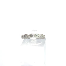 Load image into Gallery viewer, 14kt White Gold Diamond Anniversary Ring
