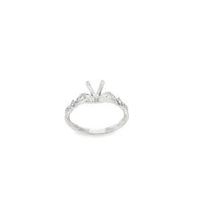 Load image into Gallery viewer, 18kt White Gold Diamond Engagement Semi Mount Ring
