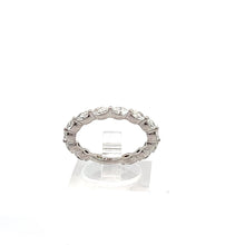 Load image into Gallery viewer, 14kt White Gold Diamond Anniversary Ring
