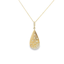 Load image into Gallery viewer, 14kt Yellow Gold Diamond Pendant
