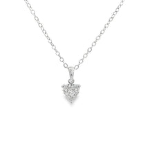 Load image into Gallery viewer, 14kt White Gold Diamond Pendant
