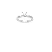 Load image into Gallery viewer, 14kt White Gold Diamond Engagement Semi Mount Ring
