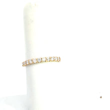 Load image into Gallery viewer, 14kt  Yellow Gold Diamond Anniversary Ring
