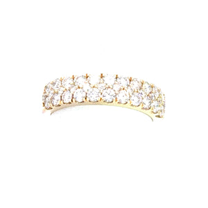14kt  Yellow Gold Diamond Anniversary Ring