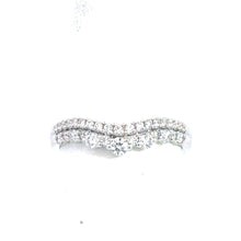 Load image into Gallery viewer, 14kt White Gold Diamond Anniversary Ring
