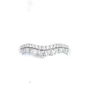 14kt White Gold Diamond Anniversary Ring