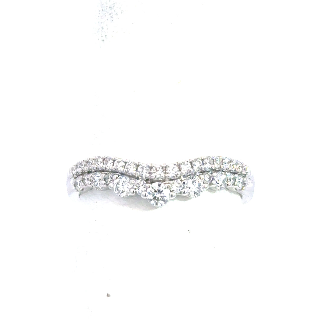 14kt White Gold Diamond Anniversary Ring