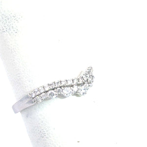 14kt White Gold Diamond Anniversary Ring