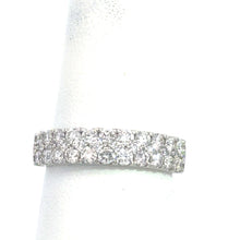 Load image into Gallery viewer, 14kt White Gold Diamond Anniversary Ring

