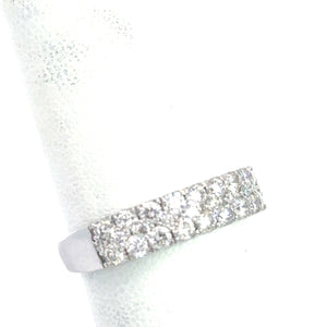 14kt White Gold Diamond Anniversary Ring