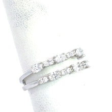 Load image into Gallery viewer, 14kt White Gold Diamond Anniversary Ring
