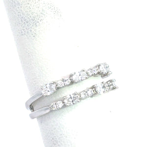 14kt White Gold Diamond Anniversary Ring