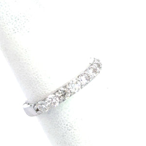 14kt White Gold Diamond Anniversary Ring