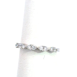 14kt White Gold Diamond Anniversary Ring