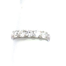 Load image into Gallery viewer, Platinum Diamond Anniversary Ring
