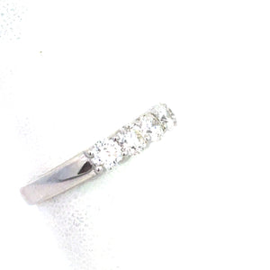 Platinum Diamond Anniversary Ring