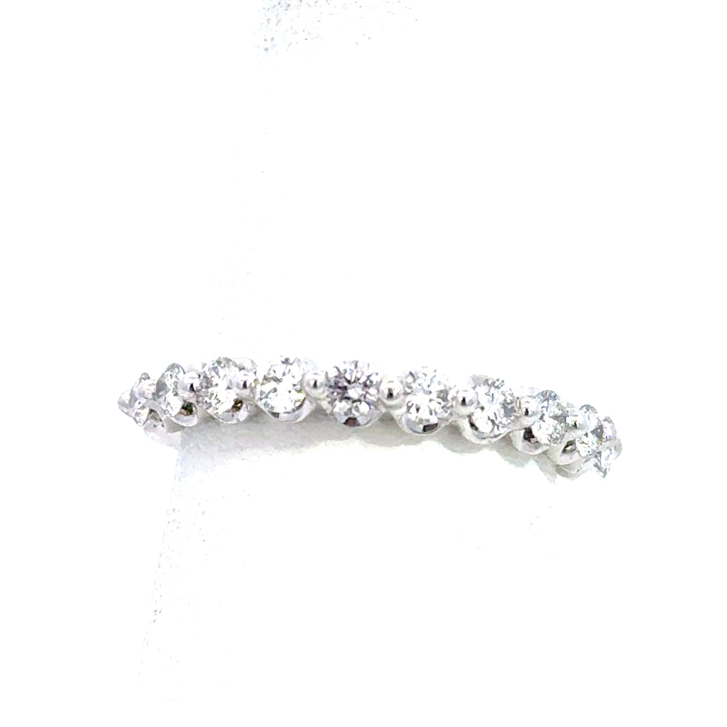 Platinum Diamond Anniversary Ring