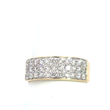 Load image into Gallery viewer, Men&#39;s 14kt Yellow Gold and Diamond Wedding Band
