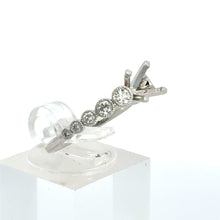 Load image into Gallery viewer, 18kt White Gold Diamond Engagement Semi Mount Ring
