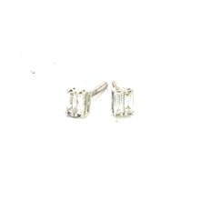 Load image into Gallery viewer, 14kt White Gold Diamond Earrings
