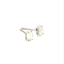Load image into Gallery viewer, 14kt White Gold Diamond Earrings
