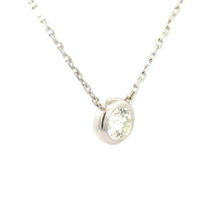 Load image into Gallery viewer, 14kt White Gold Diamond Pendant
