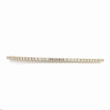 Load image into Gallery viewer, 14k  Yellow Gold Diamond Bangle Bracelet
