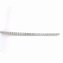 Load image into Gallery viewer, 14kt White Gold Diamond Bangle Bracelet
